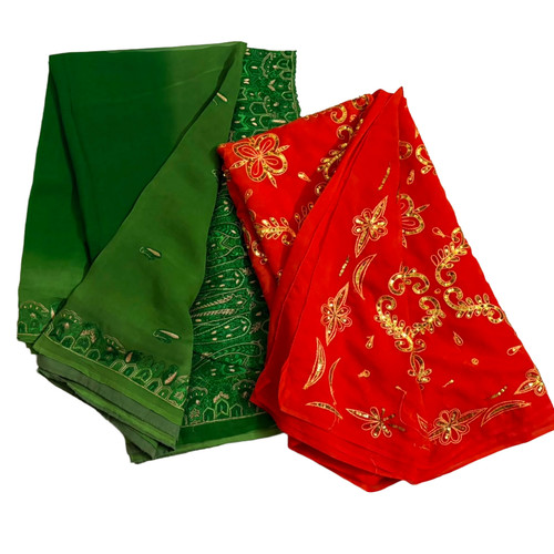 Sari indiani vintage lotto - , di