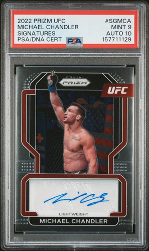 2022 panini prizm - ufc, firme