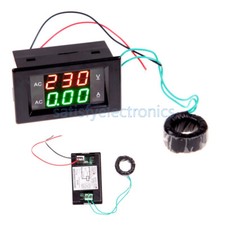 Black Digital Ammeter
