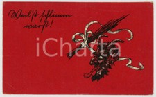1910 ca GERMANY - DEVILS - TEUFEL - Red old postcard