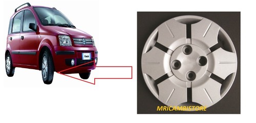 Kit pezzi copricerchio fiat - kit, 4