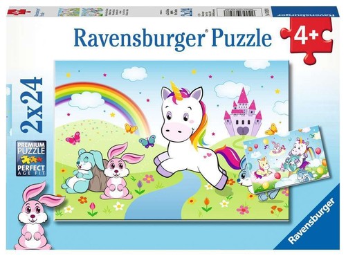 Ravensburger puzzle 2x24 - puzzle,