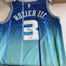 Terry Rozier III Signed Charlotte Hornets Jordan AUTHENTIC Jersey PSA COA TEAL