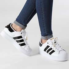 Adidas Superstar Bold - Bianco/Nero - FV3336 - UK 7
