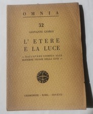 L'etere e la luce - Dall'etere