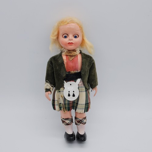 Bambola souvenir scozzese