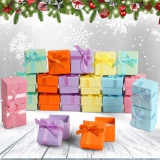 Kurtzy Scatola Regalo con Coperchio Colorate Pastello (24pz) Scatoline Regalo