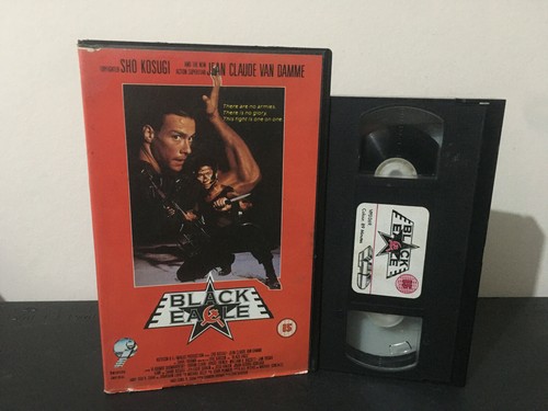 Black eagle rental vhs - black, tape