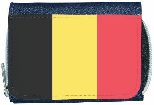 Portafoglio denim bandiera - portafoglio,