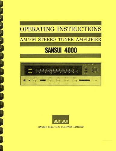 Sintonizzatore stereo sansui - sintonizzatore,