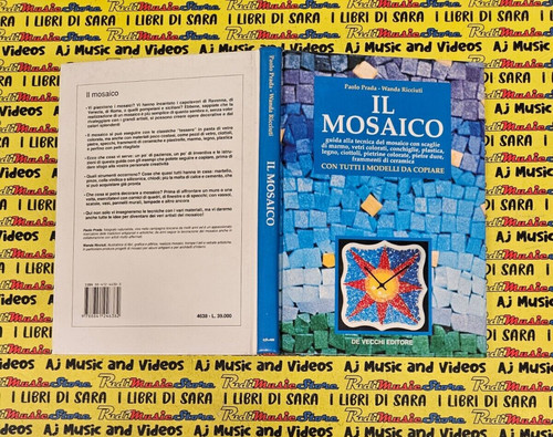 Book libro mosaico con - book,