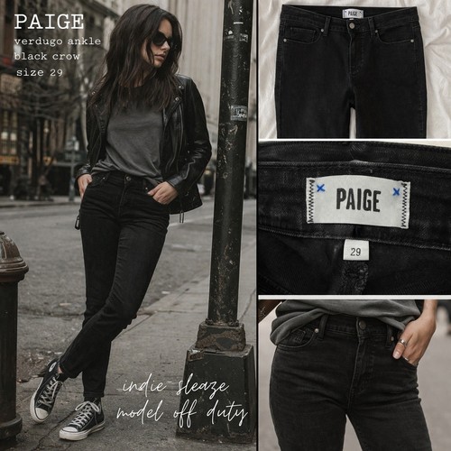 Jeans alla caviglia paige - caviglia,
