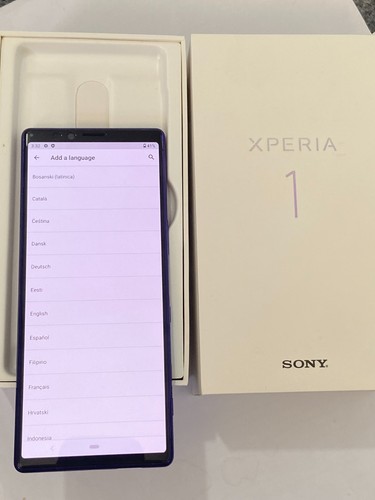 Smartphone sony xperia - smartphone, 1