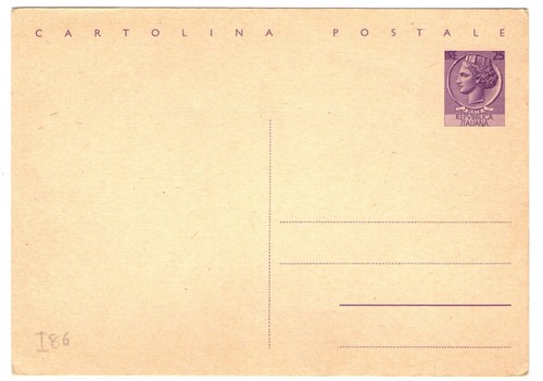 Intero postale repubblica - -,