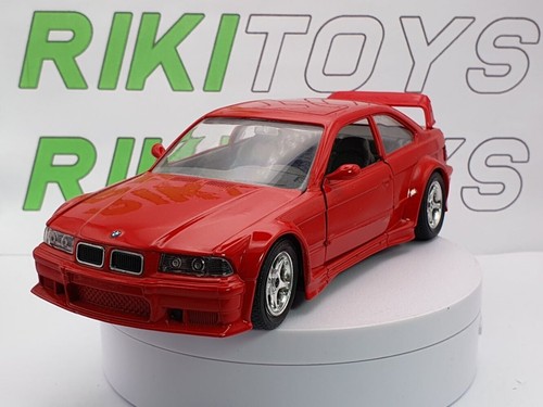 Bmw e36 burago 24 rosso - m3, 1/24