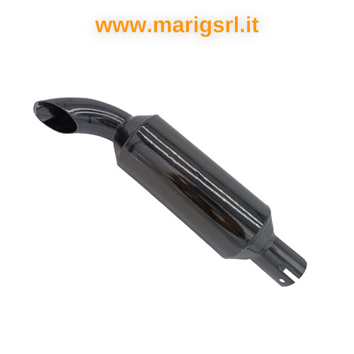 Marmitta silenziatore trattore - marmitta,