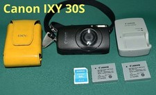 Canon IXY 30S Black PowerShot