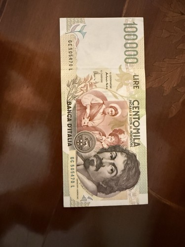 Banconota repubblica italiana - banconota,