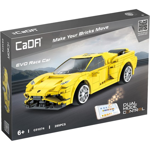 Cada yellow evo - yellow, car