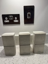 3 X BOSE BIANCO DOPPIO CUBO