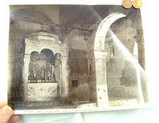ANTICA FOTOGRAFIA VINTAGE FOTO ROSCIOLO ABRUZZO MAGLIANO DE MARSI   1890  26X20