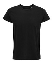 black cotton t-shirt