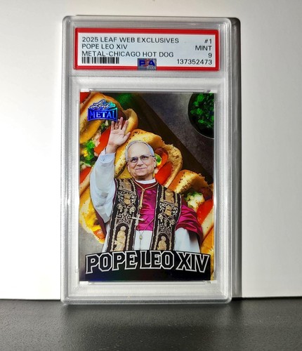 2025 foglia metallo papa leone - 2025,