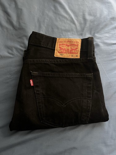 Jeans levi uomo nero 501 - jeans,