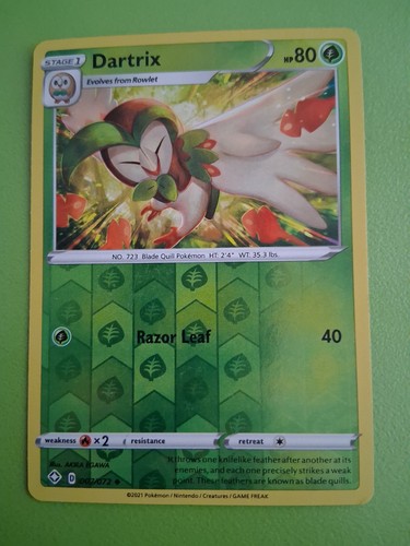 Dartrix 007 072 shining fates - 007/072,