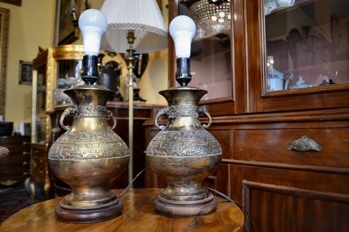Coppia lampade tavolo in - coppia,