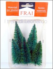 FRAI 428 ABETI economici per plastici/diorami  H. cm. 8/9    5 PZ. HO/N.