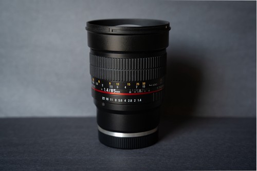 Rokinon 85mm come se - rokinon, f1.4
