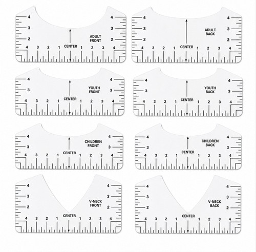 Set guide righello maglietta - set,