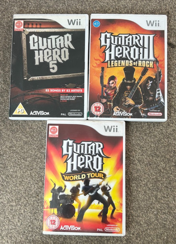 Guitar hero bundle wii - guitar, wii: