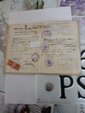 Libretto e Targa Moto Guzzi