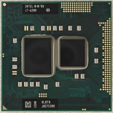 Intel Core i7-620M 2,66 GHz 4M processore dual core SLBPD socket CPU G1 per laptop