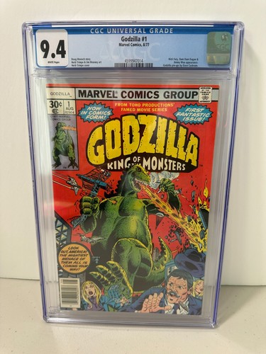 Godzilla cgc 4 nm - godzilla, 9.4