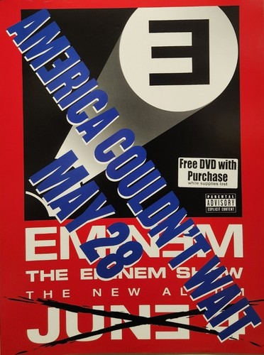 Poster promozionale eminem - promozionale,