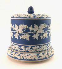James Dudson, cupola per formaggio diaspro Staffordshire c1860-80. Stupendo