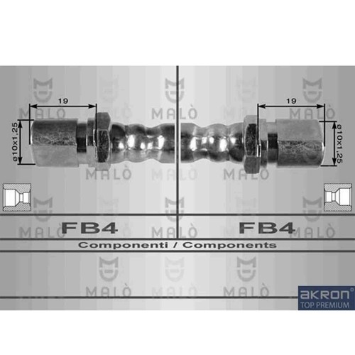 Flessibile del freno 8143