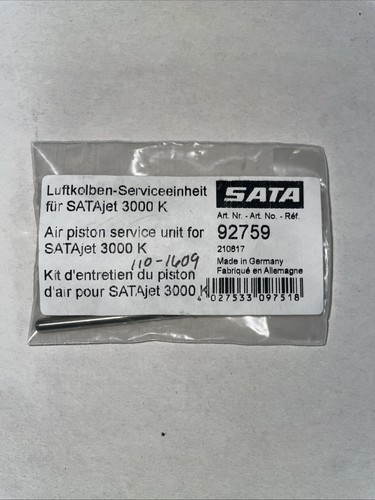 Sata air piston - piston, service