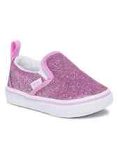 Sneakers Bimbo VANS COMFYCUSH SLIP-ON Glitter Lilla VN04TZK31P1