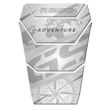 PARASERBATOIO ADESIVO RESINATO BIANCO FITS BMW R 1200 GS ADV 2006-2013