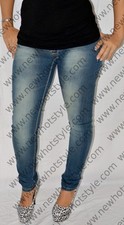 JEANS DONNA EFFETTO SCOLORITO
