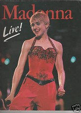 MADONNA live ! i grandi miti di cioè 1988 edizioni omnibus press photobook italy