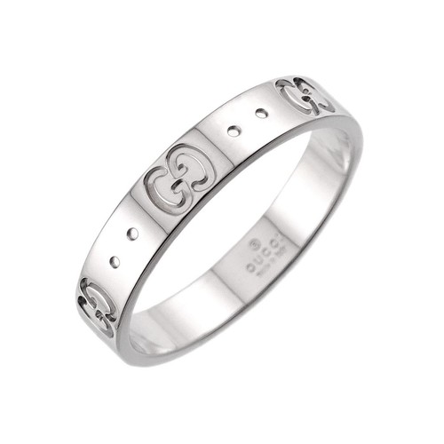 Anello icona gucci - oro, bianco