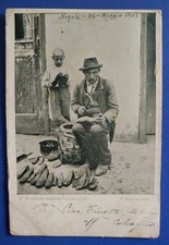 1901 Napoli - ciabattino (solachianiello) costumi napoletani ed. ragozzino n. 5