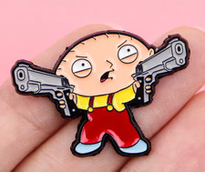 STEWIE GRIFFIN enamel pin -
