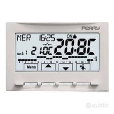 Cronotermostato Perry 1CR CDS29 - Bianco