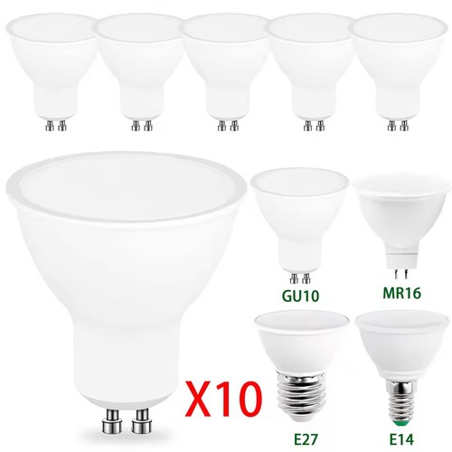 Lampadine led gu10 mr16 e27 - mr16,